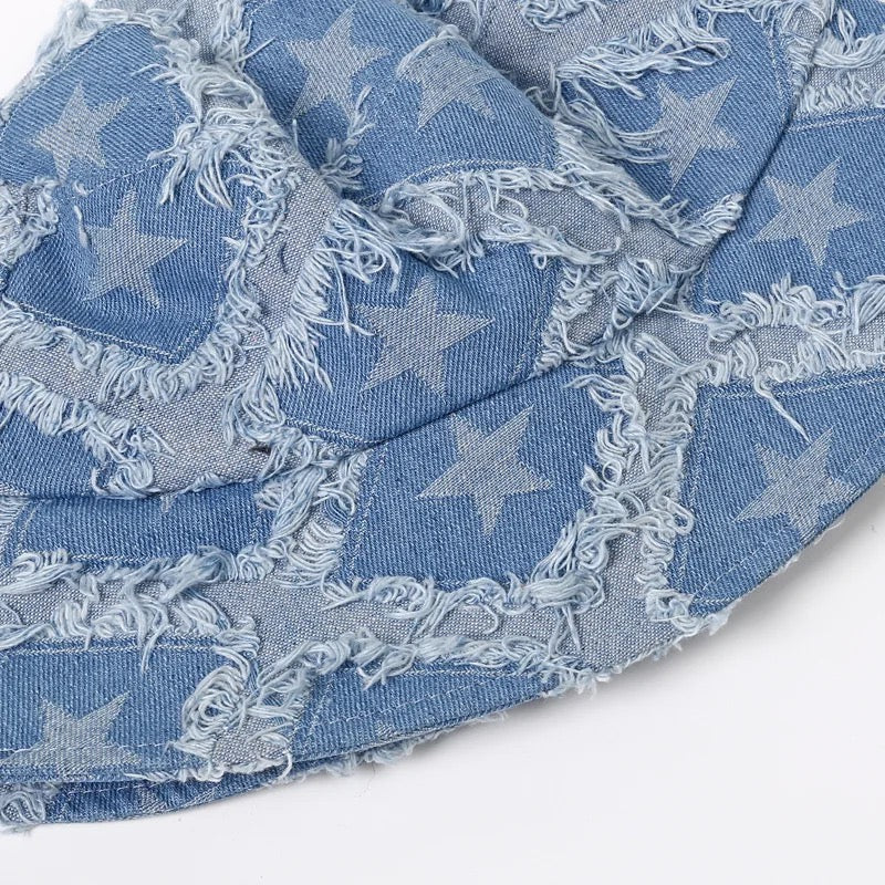 Starlight Denim Bucket Hat