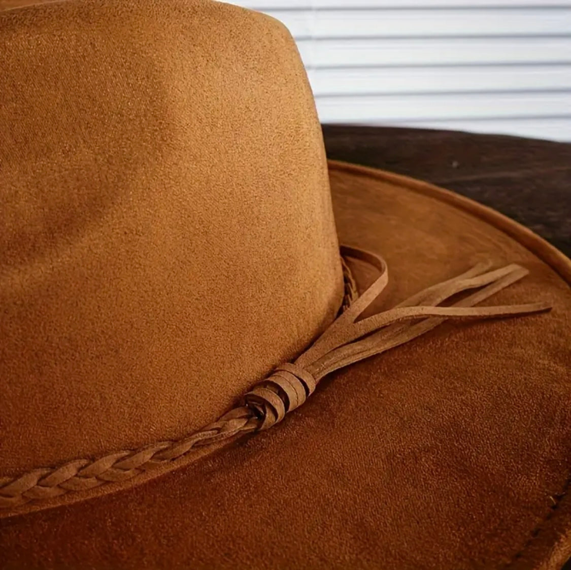 Saddle Suede Cowboy Hat – Adjustable