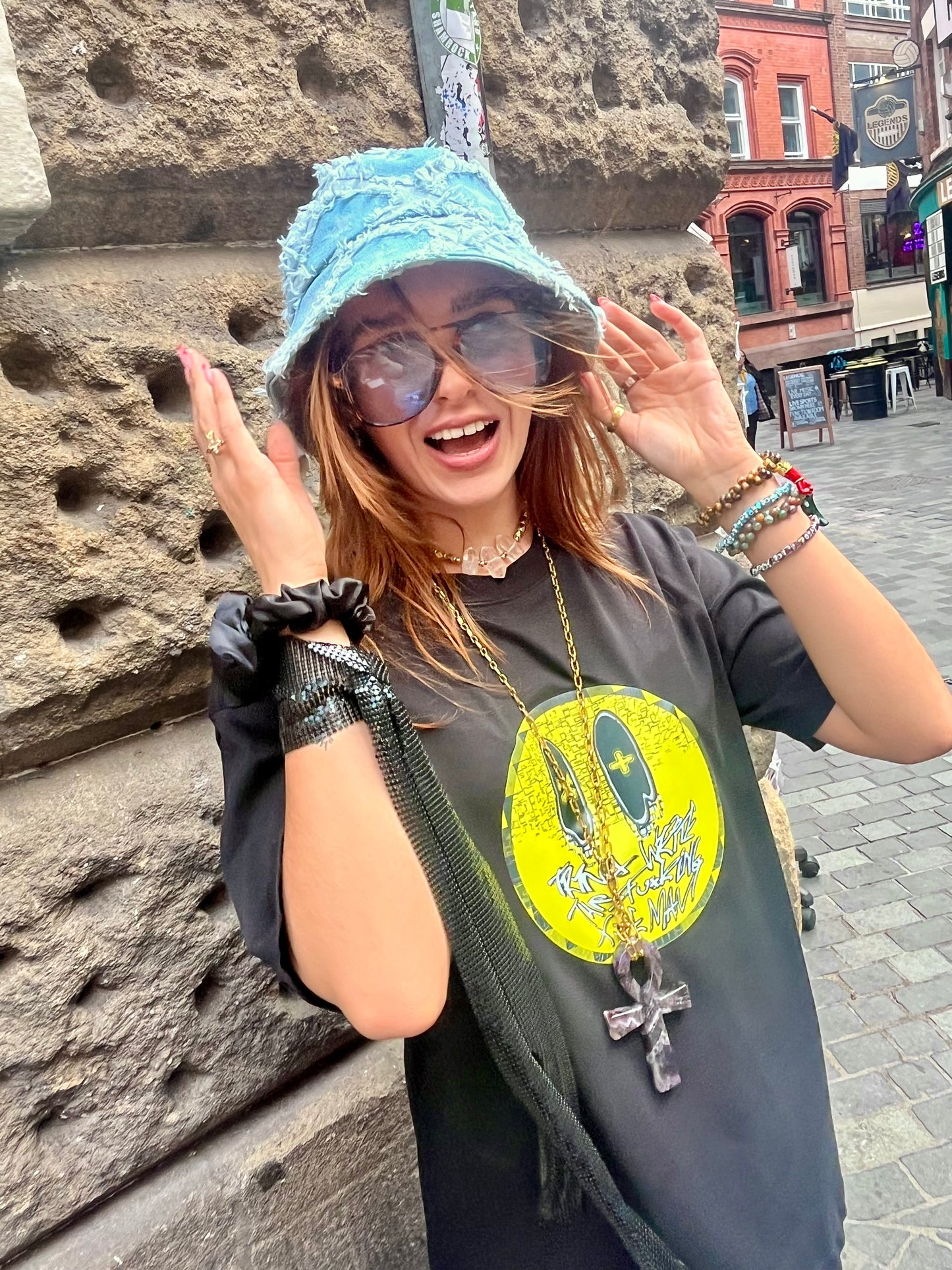 Starlight Denim Bucket Hat