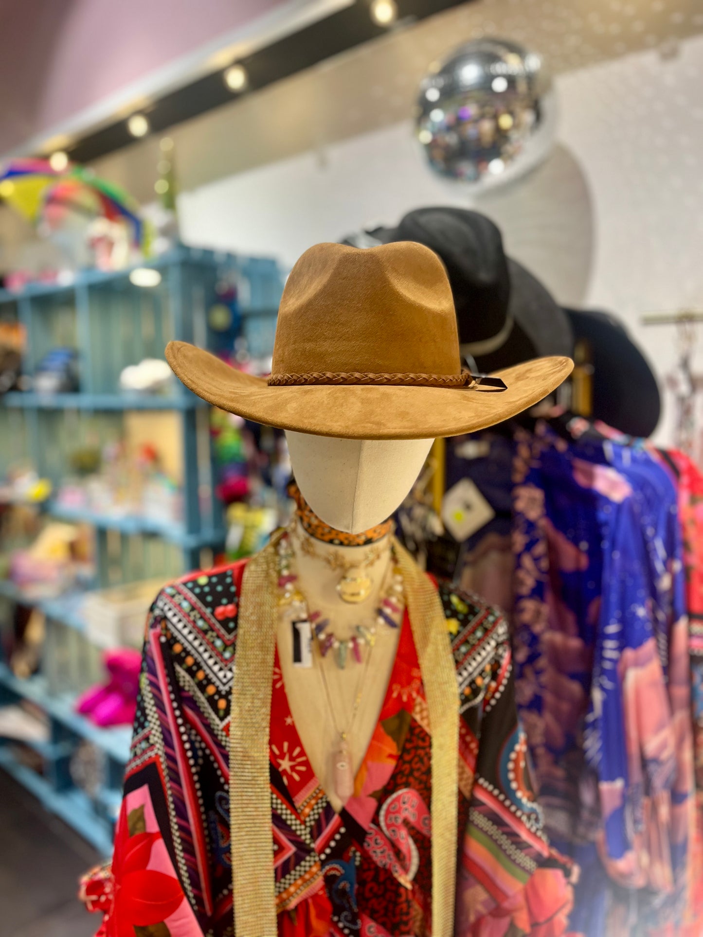 Saddle Suede Cowboy Hat – Adjustable