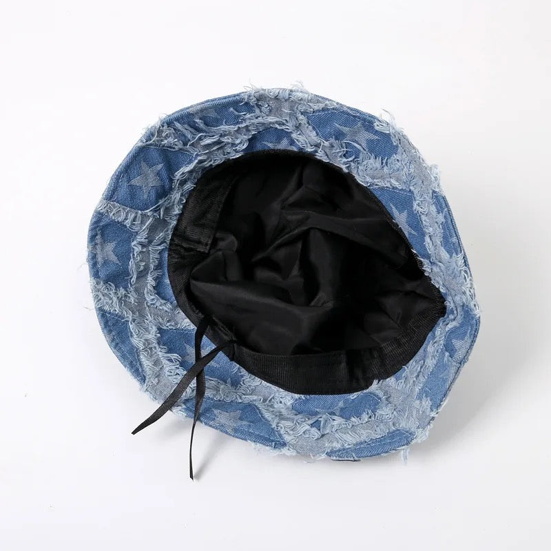 Starlight Denim Bucket Hat