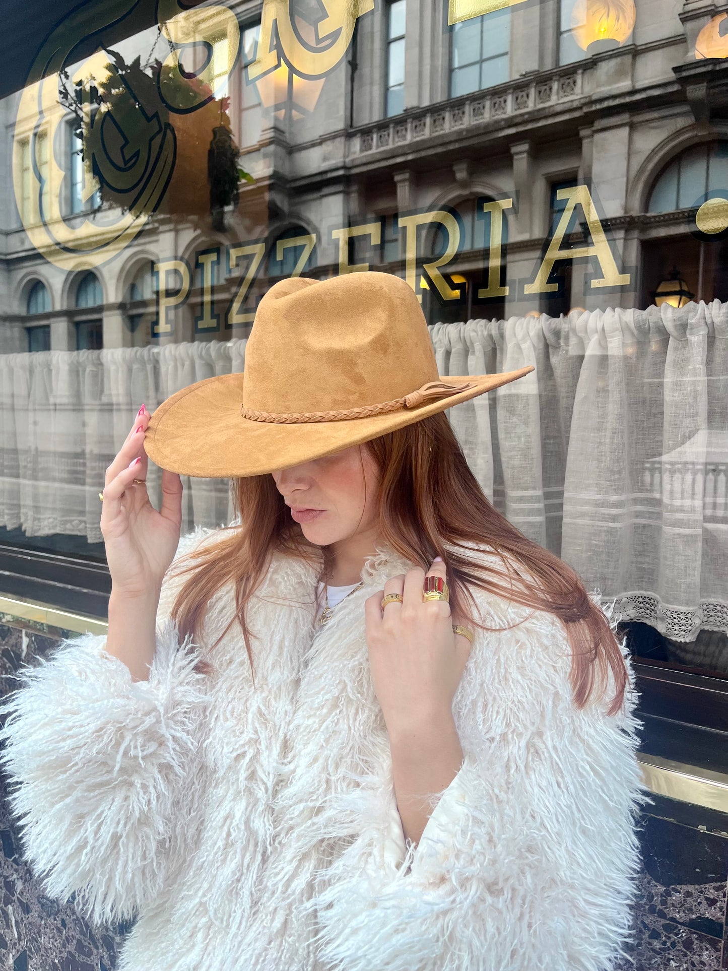 Saddle Suede Cowboy Hat – Adjustable