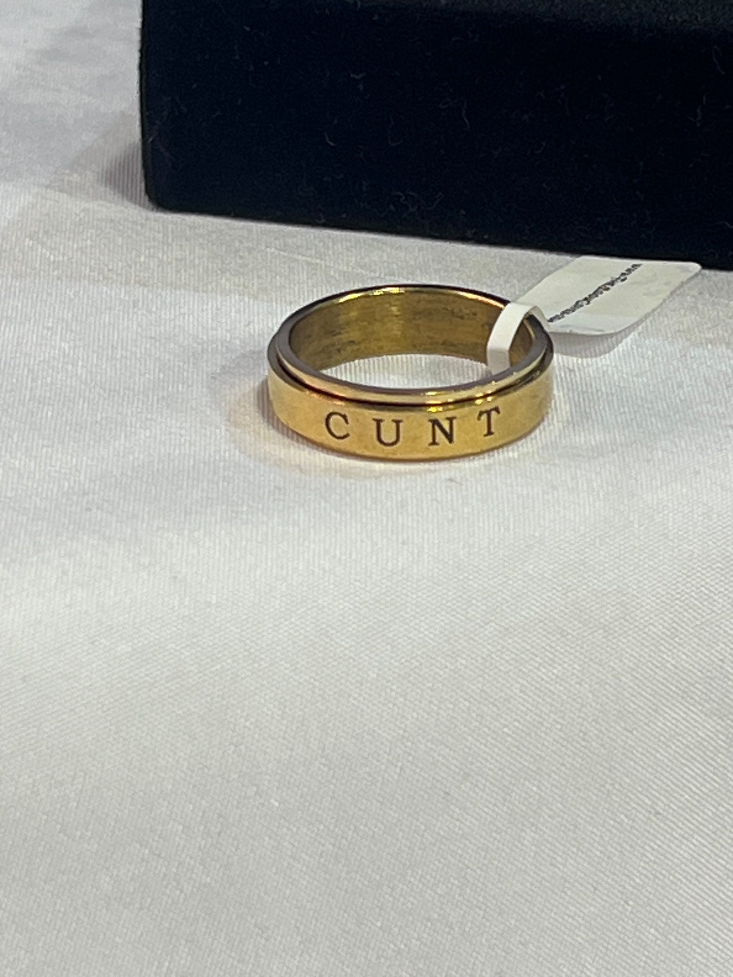 C*UNT Spinner Ring Gold– Stainless Steel
