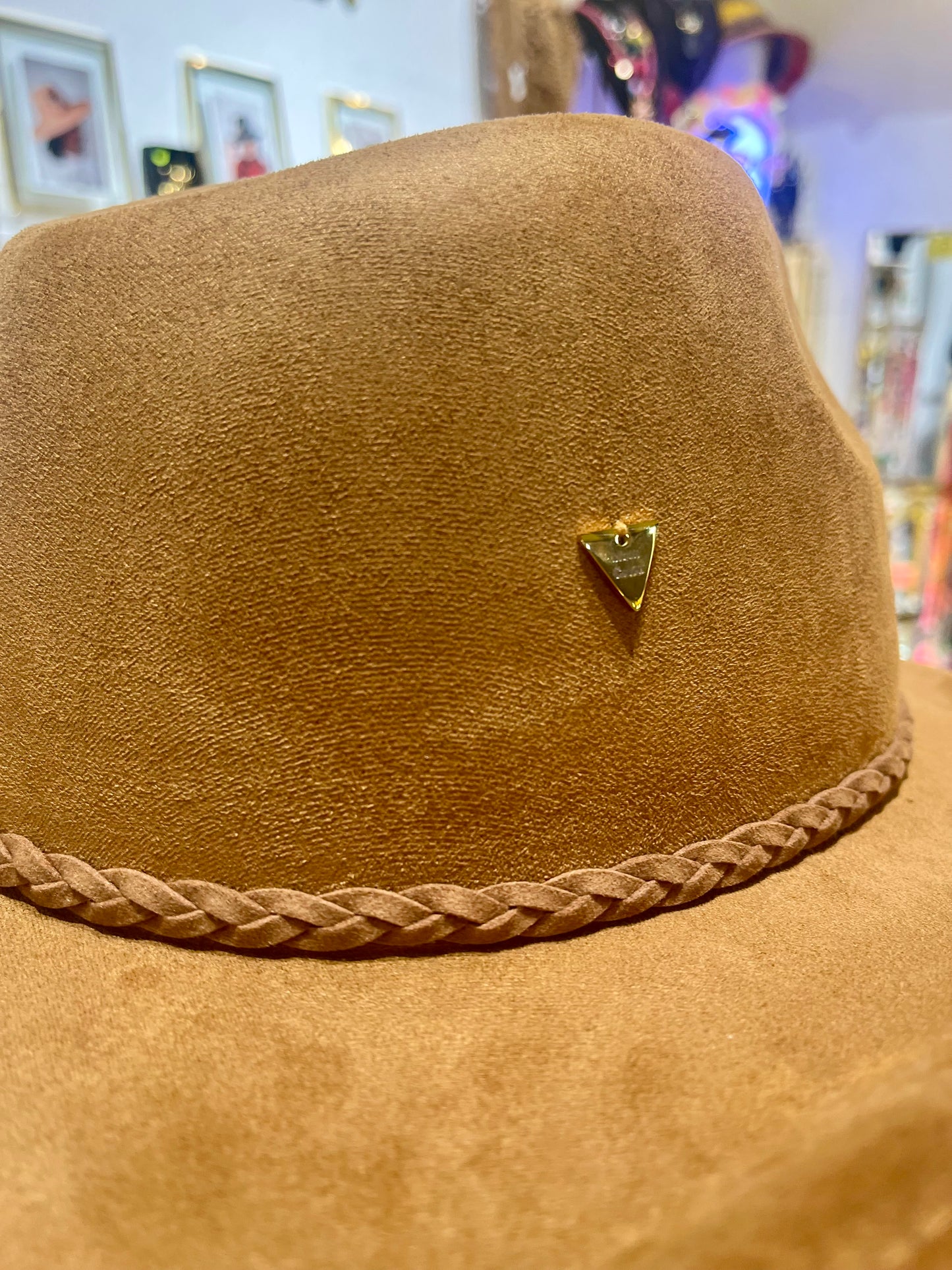 Saddle Suede Cowboy Hat – Adjustable