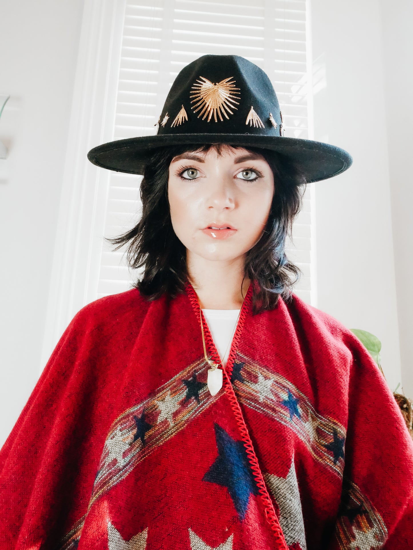 Black Gold Fedora – Moon Dance Collection