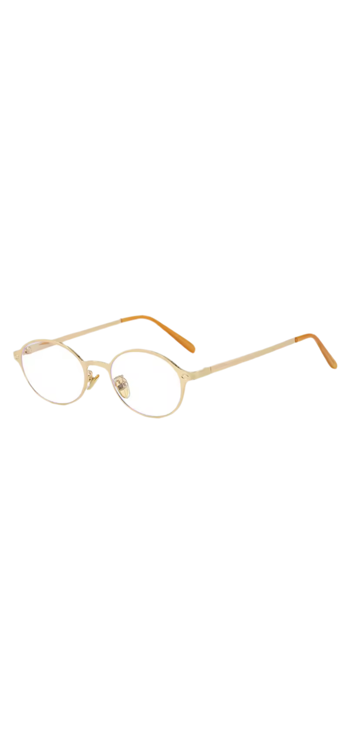 Kelly 90s Metal Frame Anti Blue Light Glasses – Black