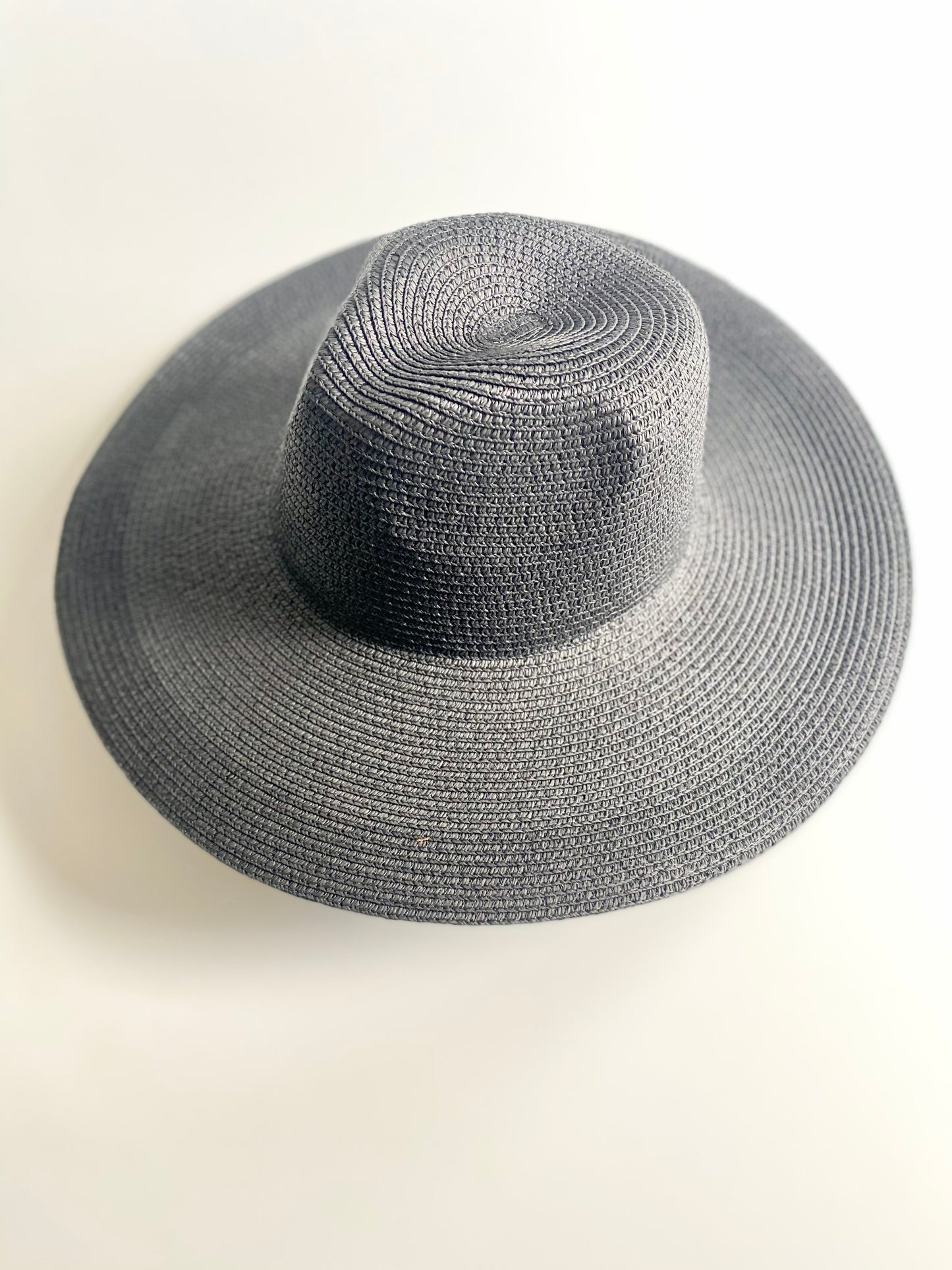 Summer Basics Wide Brim Fedora – Black
