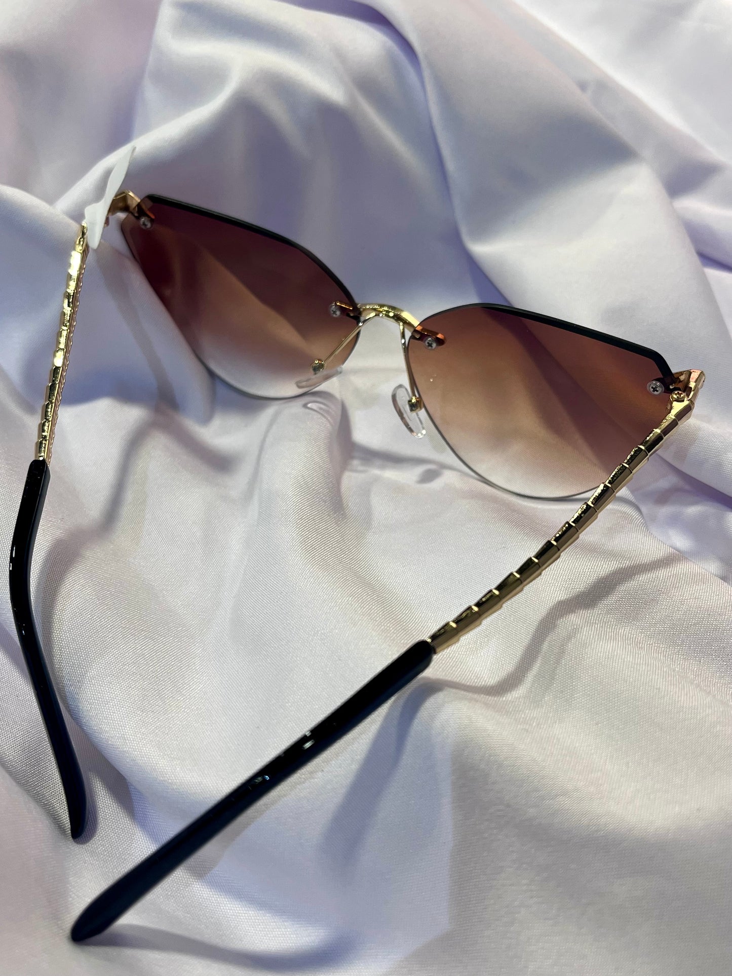 Selena Snake Cat-Eye Sunglasses