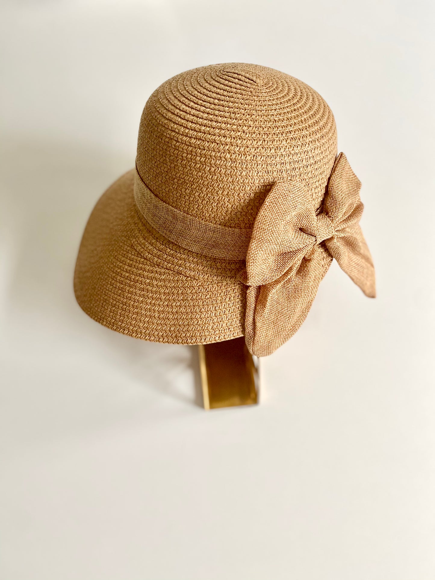 Sunset Bow Wide Brim Hat – Adjustable with Wind Strap