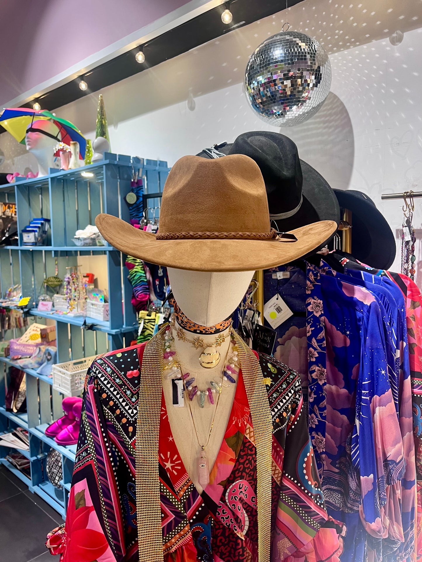 Saddle Suede Cowboy Hat – Adjustable