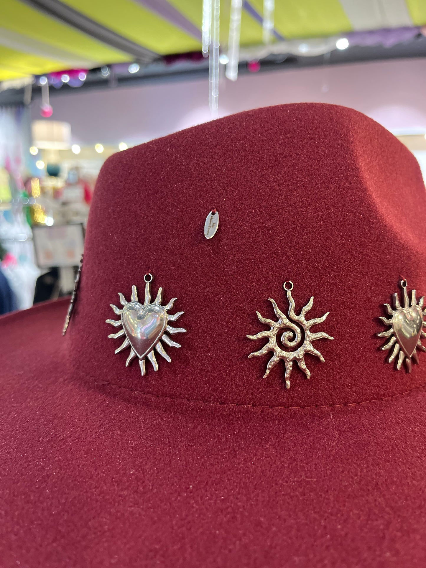 Solaris Burgundy Sun Fedora