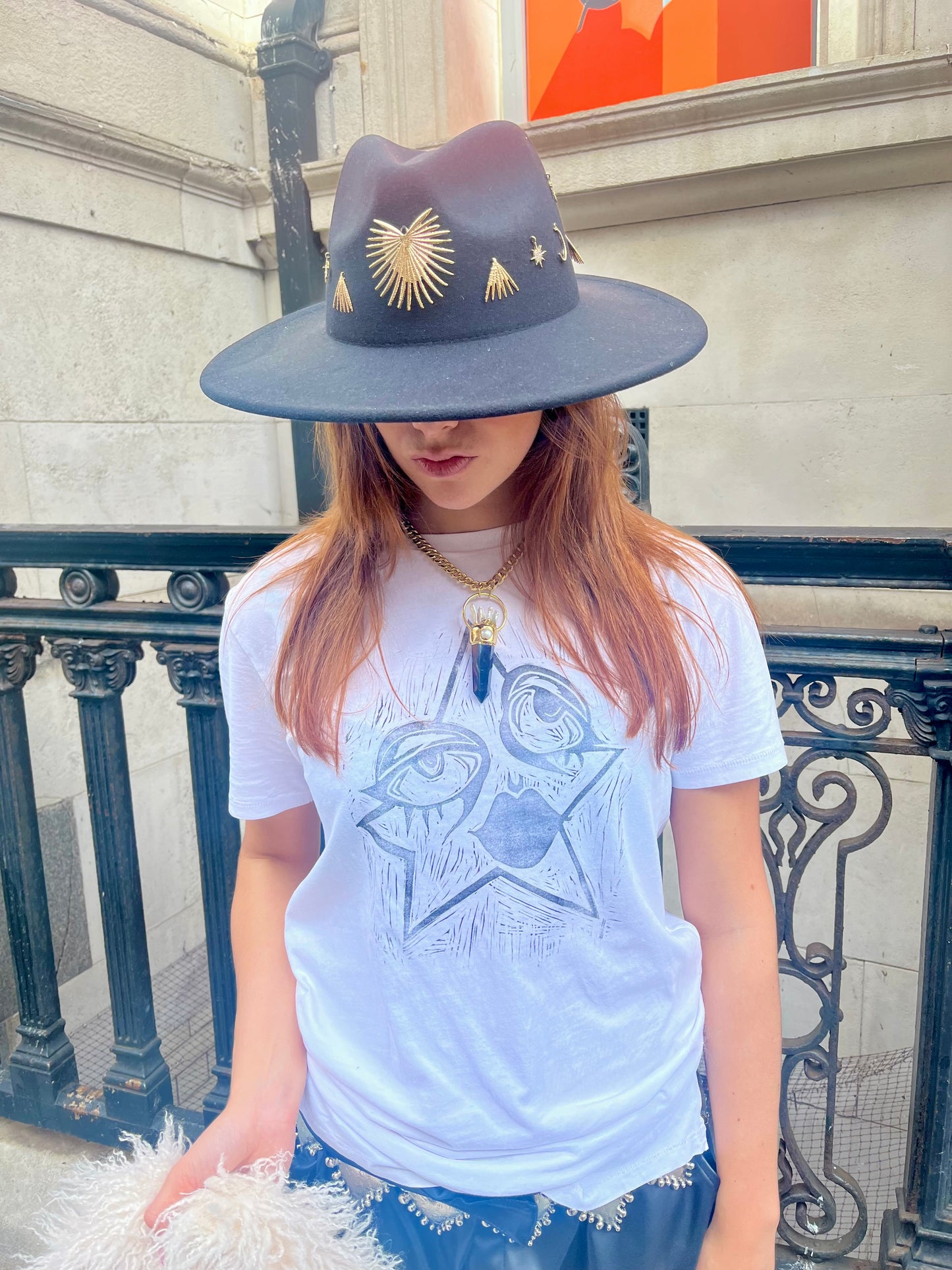 Black Gold Fedora – Moon Dance Collection
