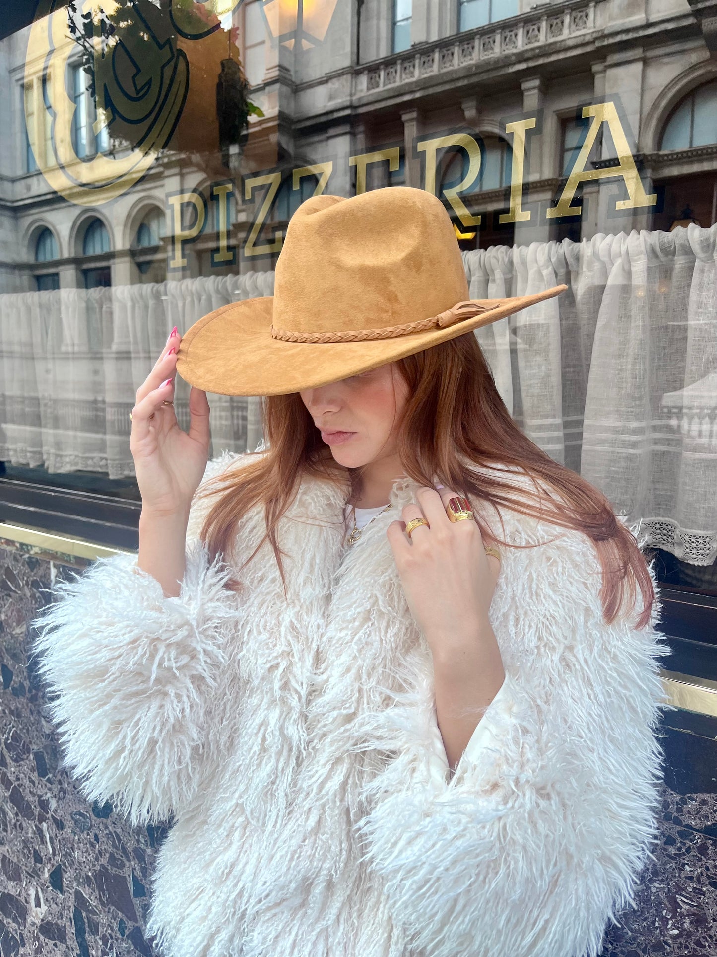 Saddle Suede Cowboy Hat – Adjustable
