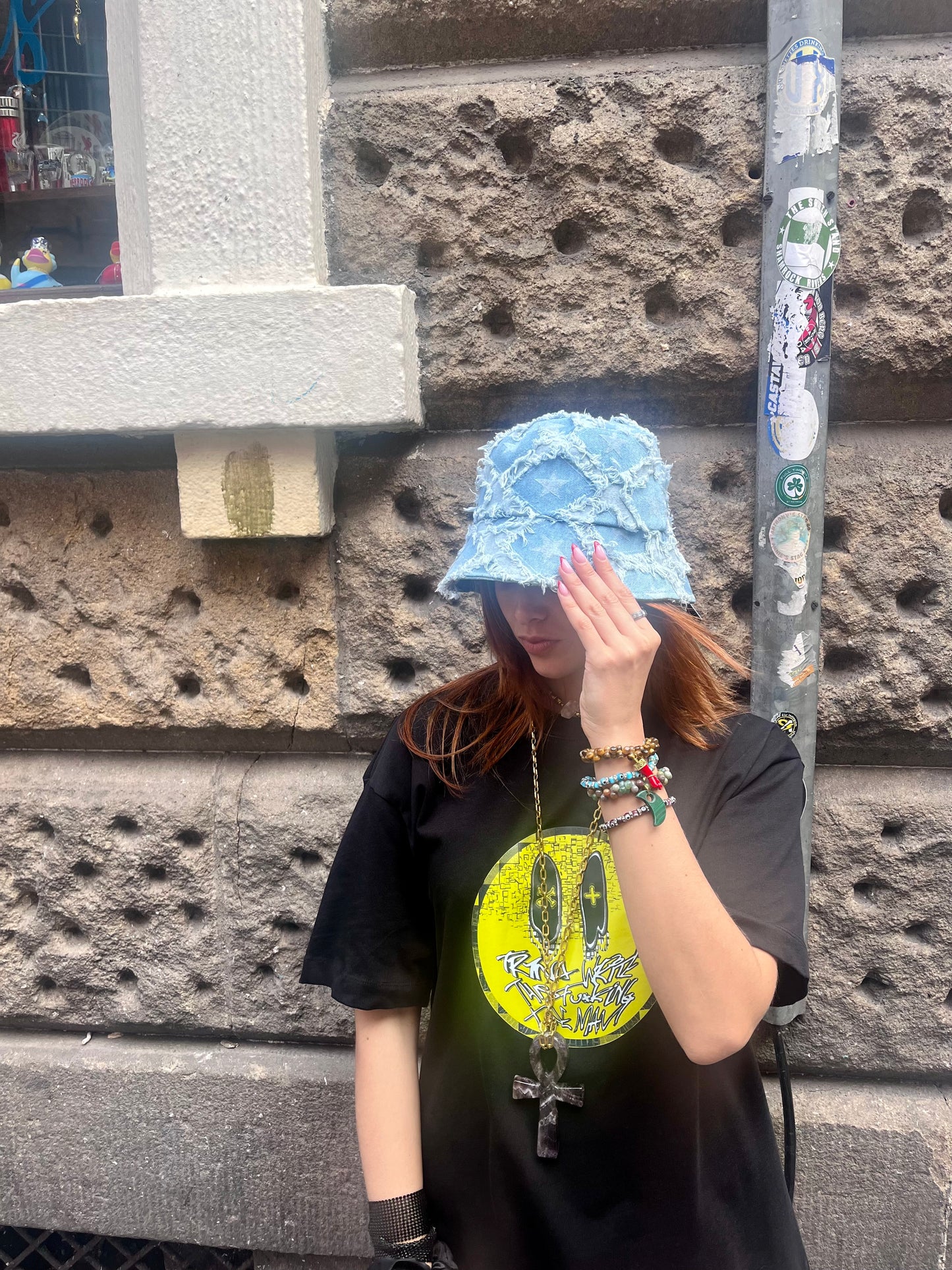 Starlight Denim Bucket Hat