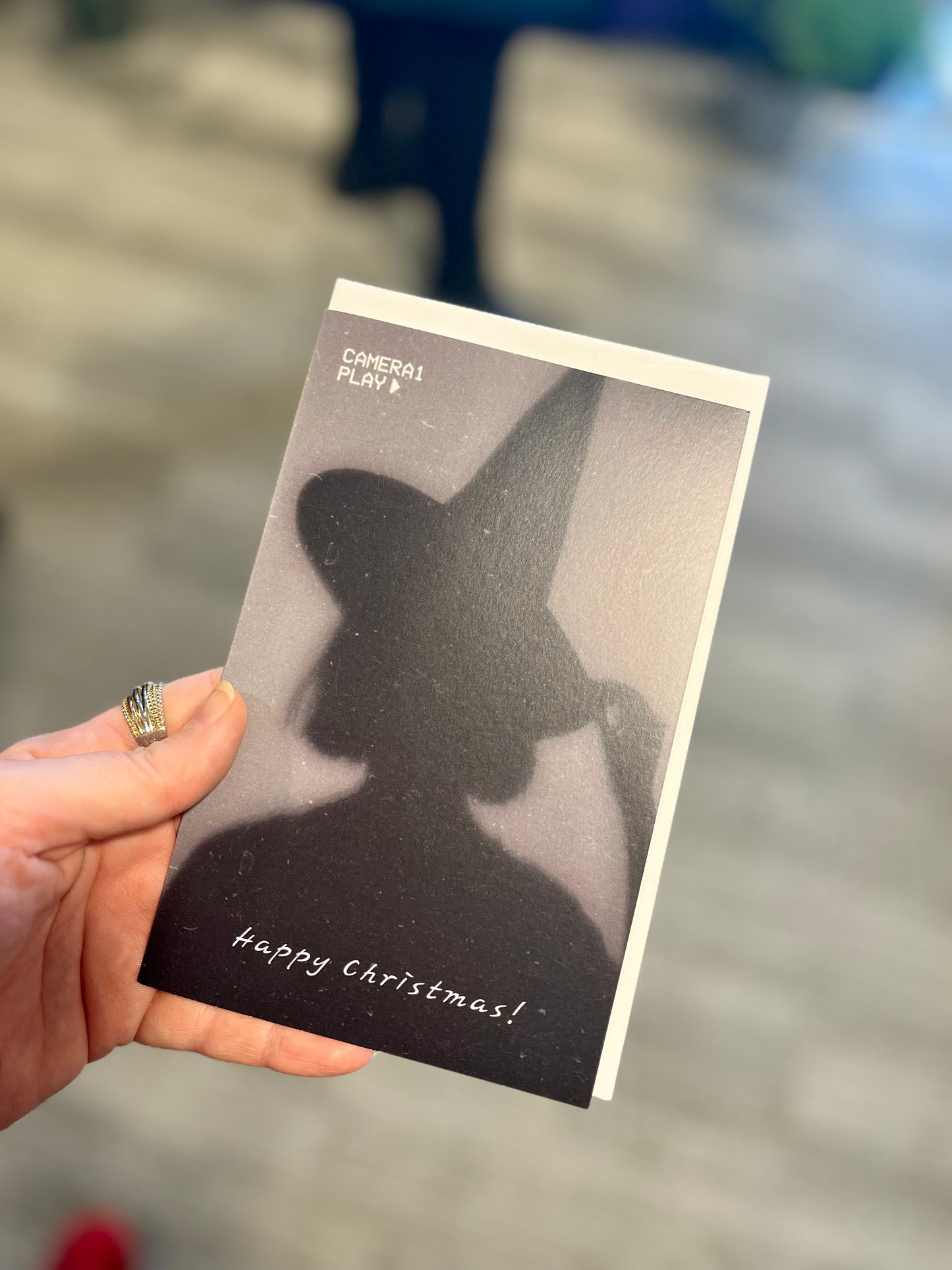 Witchy Christmas card