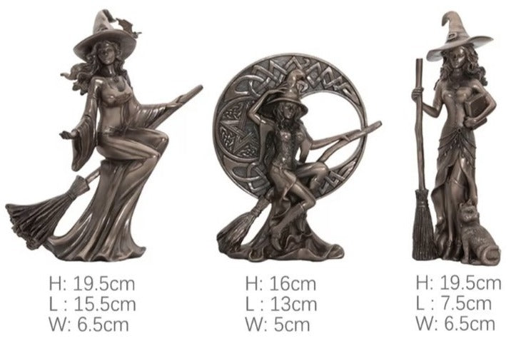 Winnie witch statue ornament