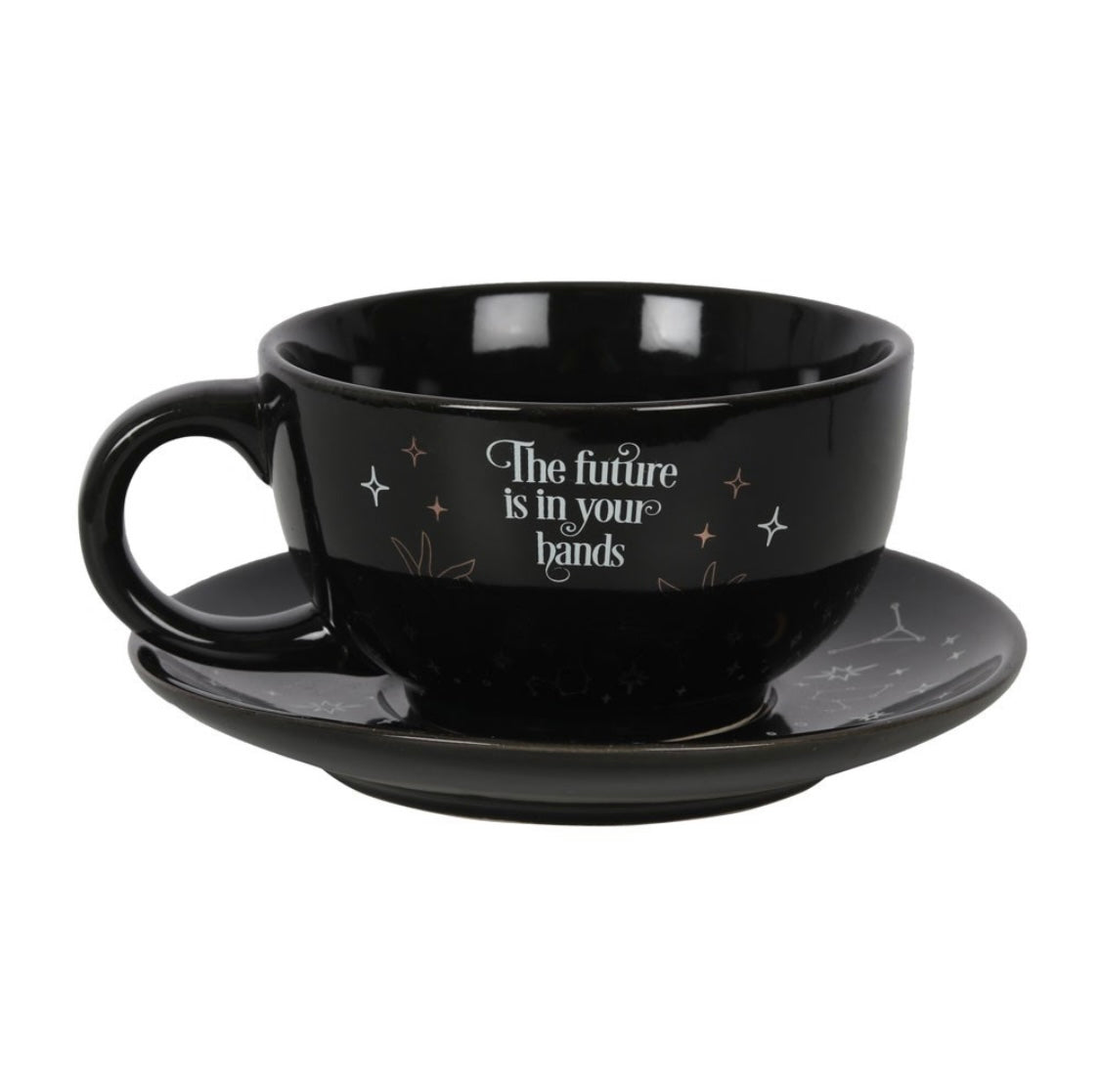 Tea for one teacup moon star set