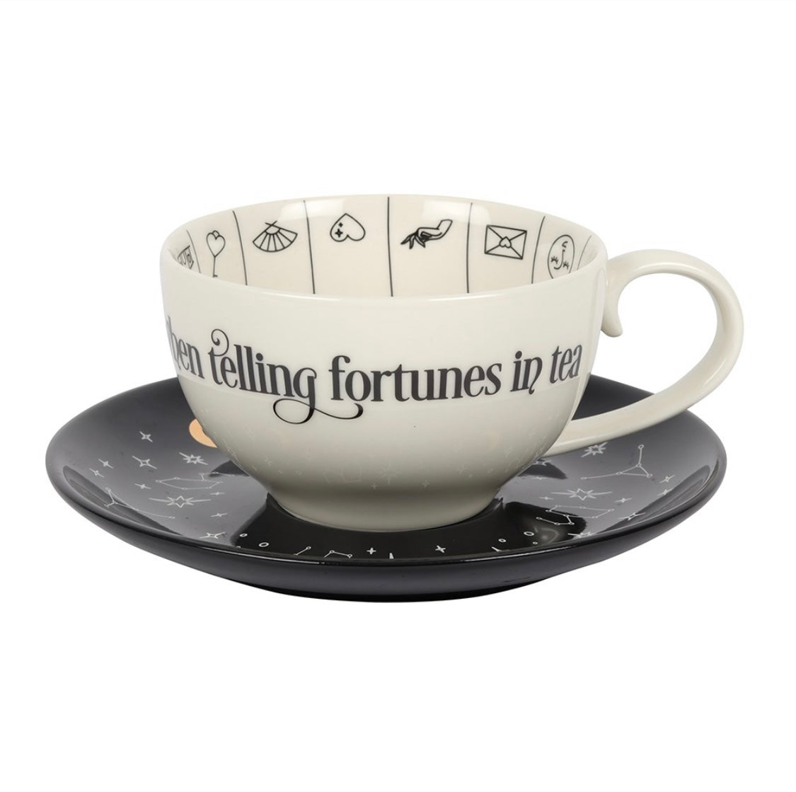 Fortune tellers tea cup