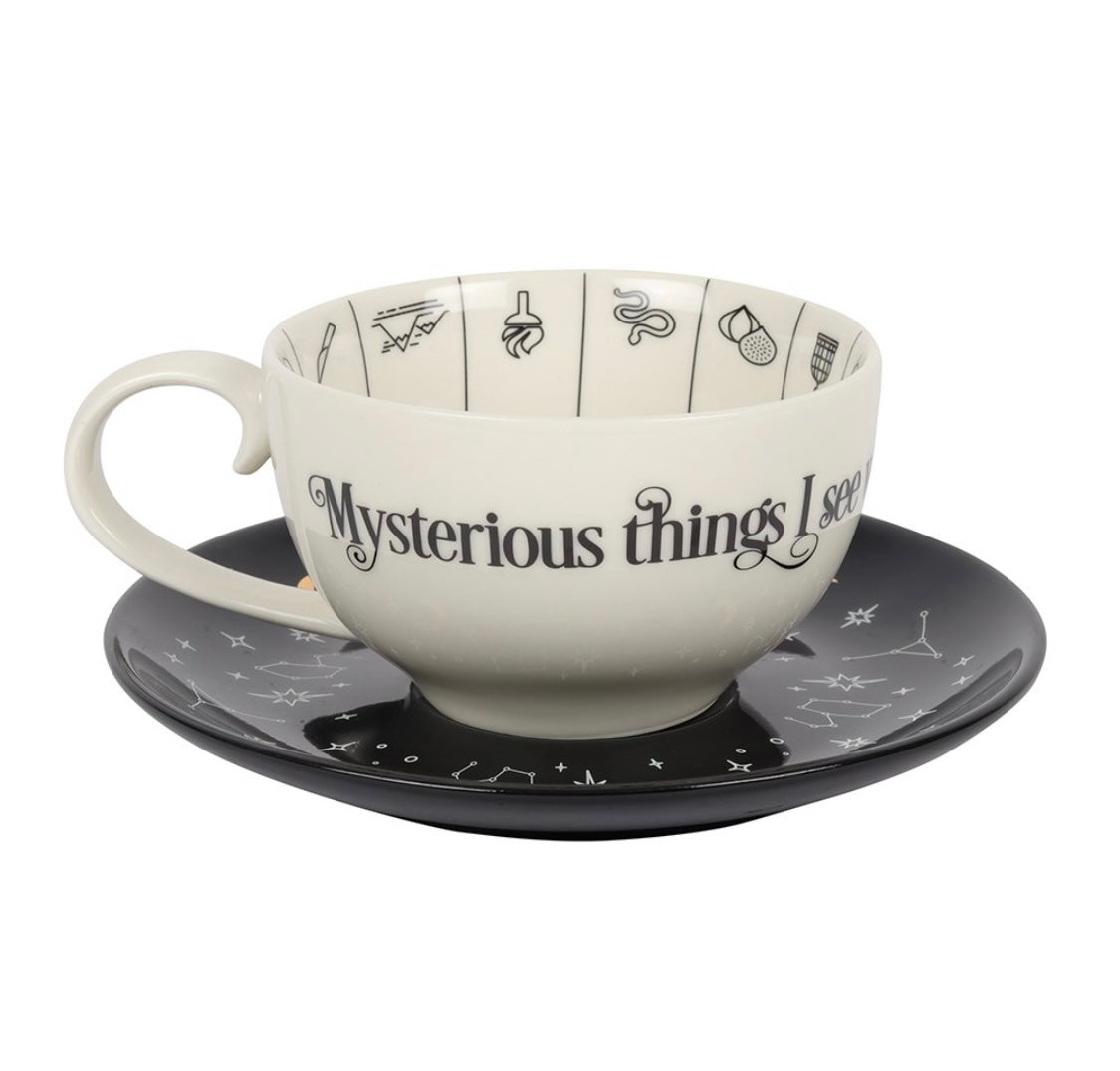 Fortune tellers tea cup