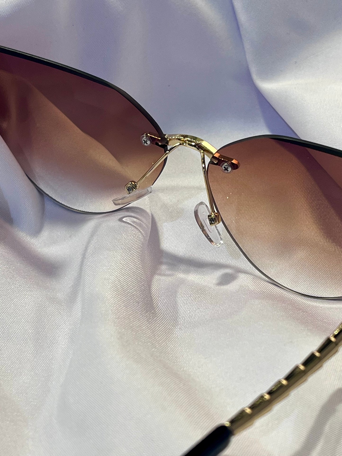 Selena Snake Cat-Eye Sunglasses