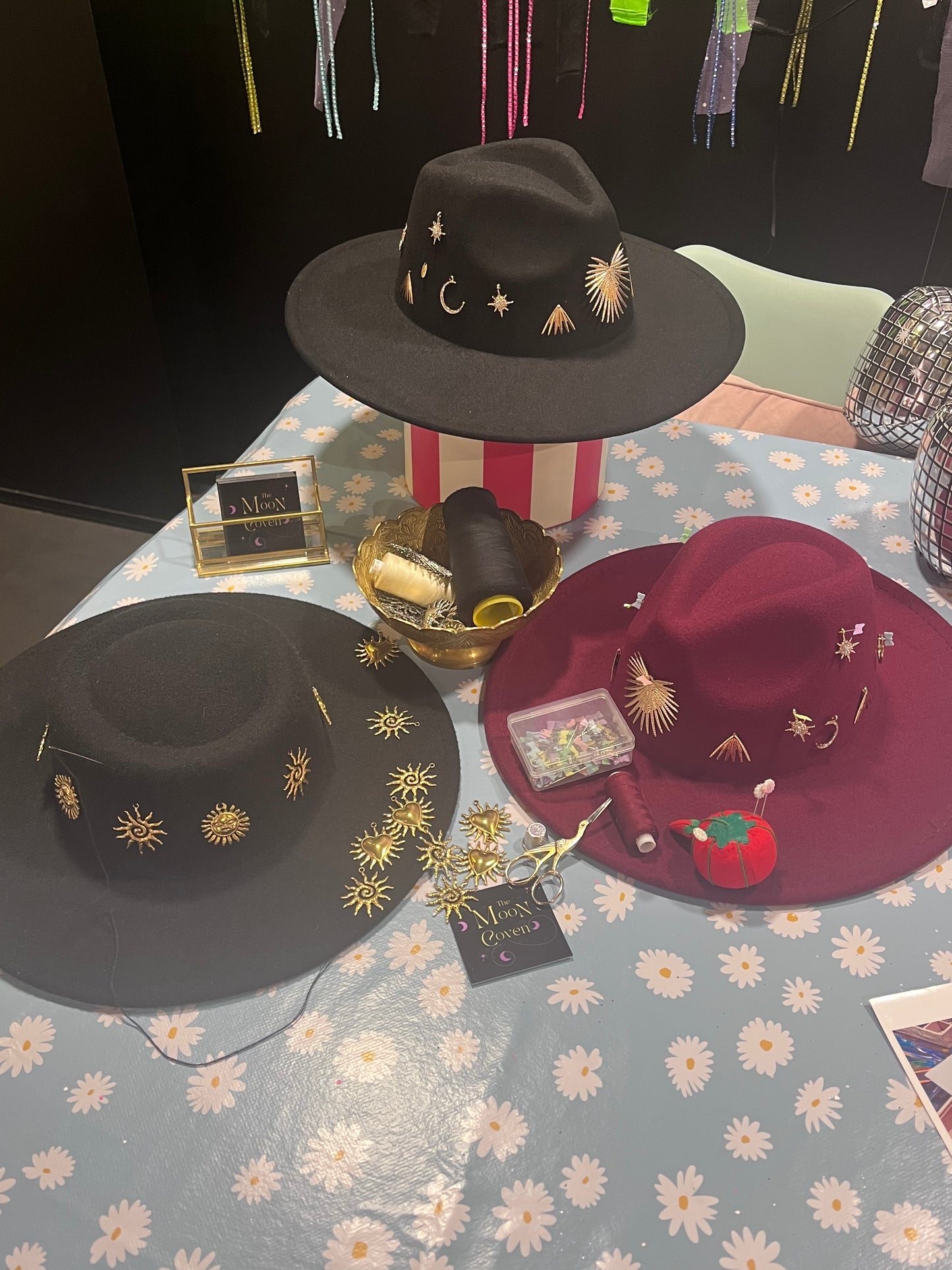Black Gold Fedora – Moon Dance Collection