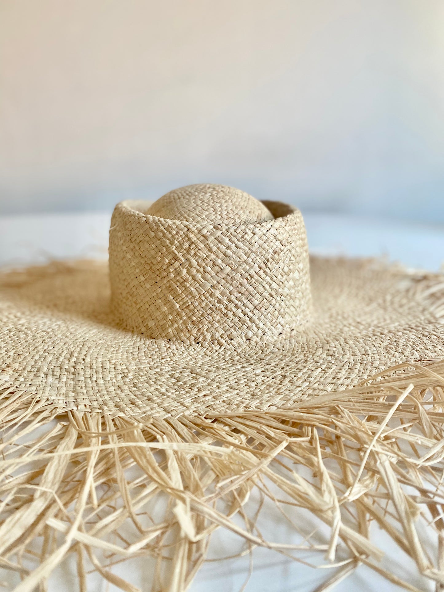 Wild Shores Fringe Straw Hat