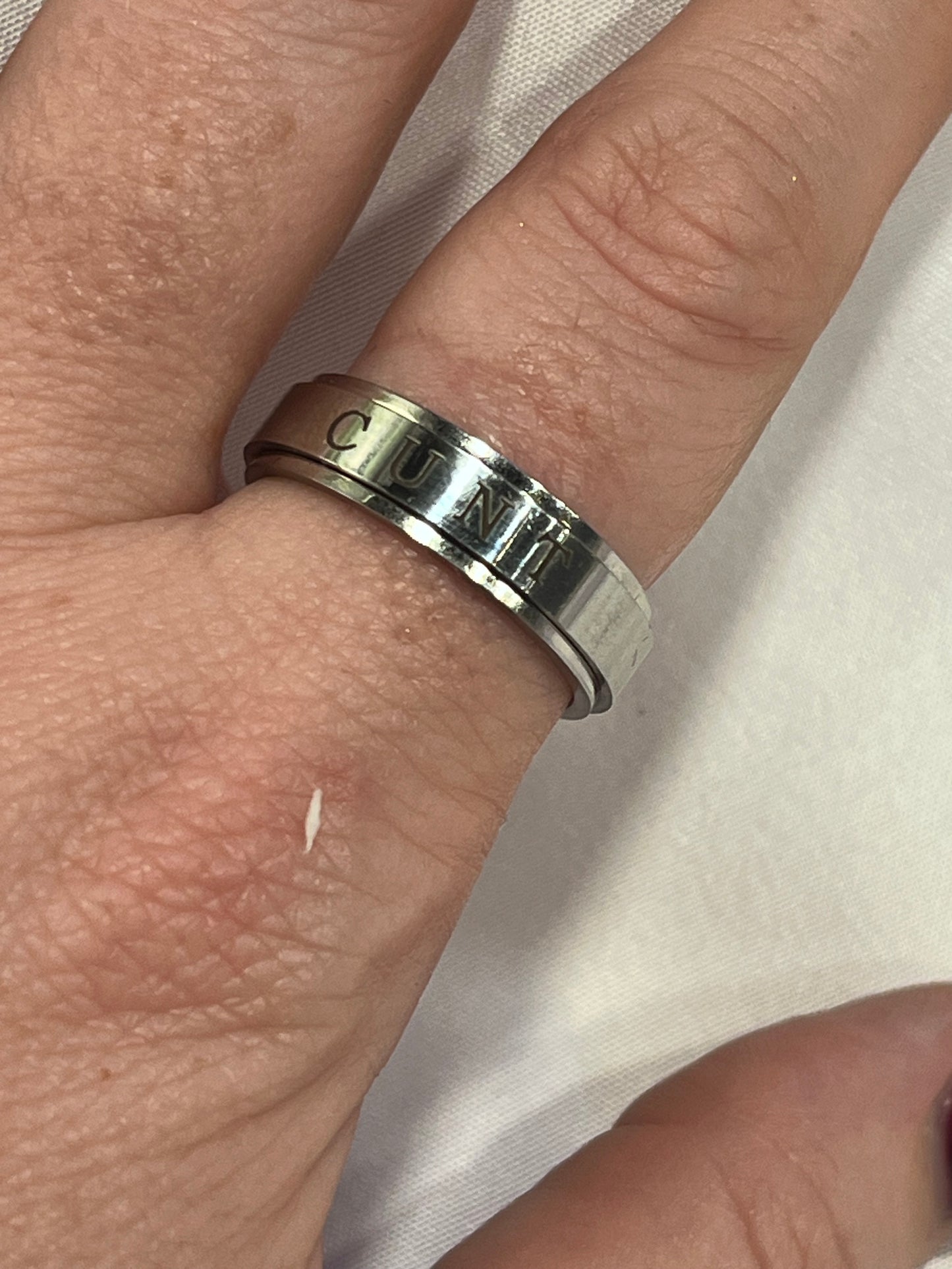C*UNT Spinner Ring Gold– Stainless Steel