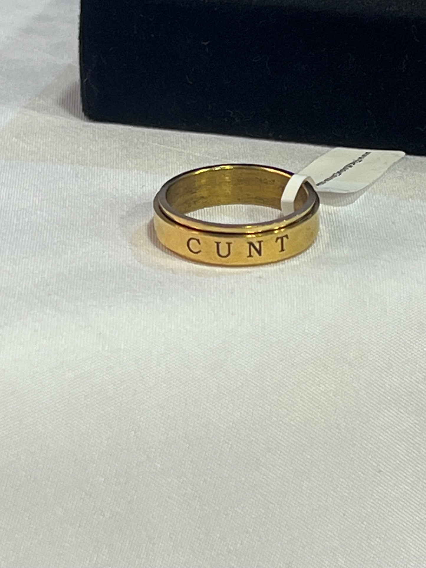 C*UNT Spinner Ring Gold– Stainless Steel