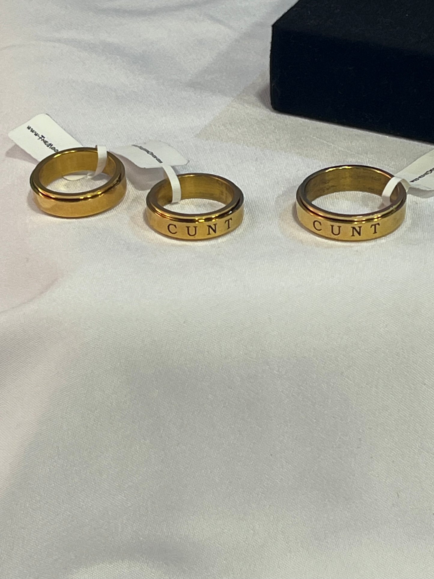 C*UNT Spinner Ring Gold– Stainless Steel