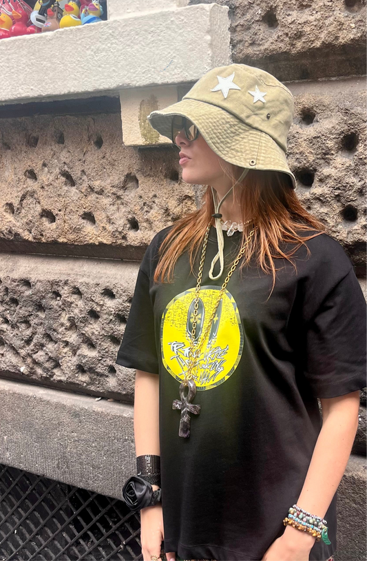 Stardust Nomad Convertible Hat – Sand Washed Denim Star Detail