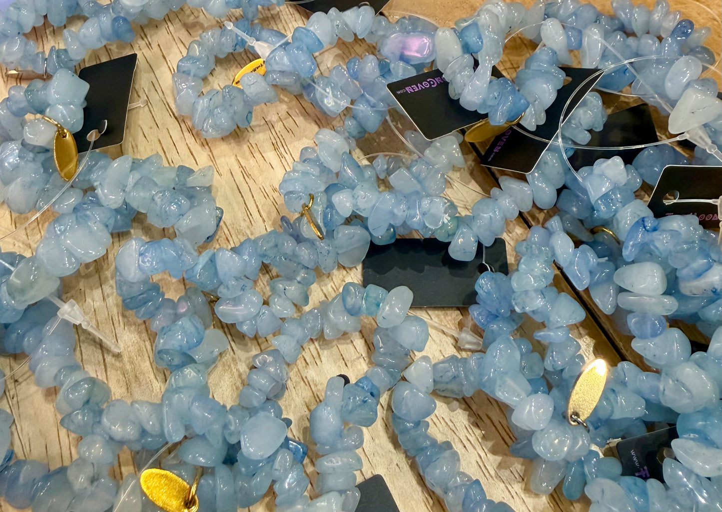 Aquamarine Stretch Bracelet