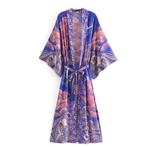 Luna Midnight Moon kimono robe