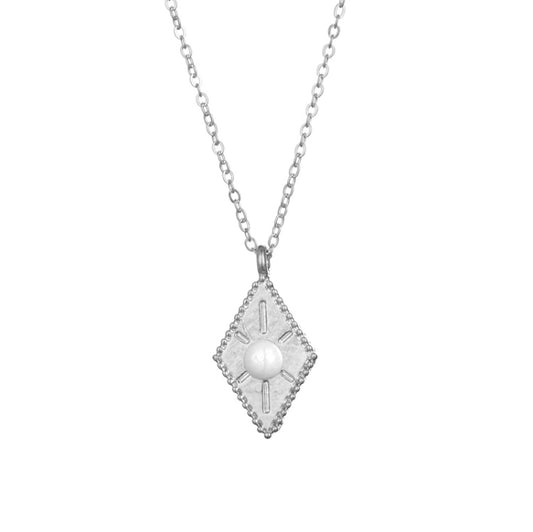 Silver Abundance necklace